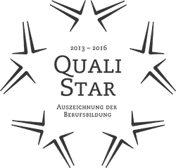 QualiStar - Auszeichnung der Berufsbildung
